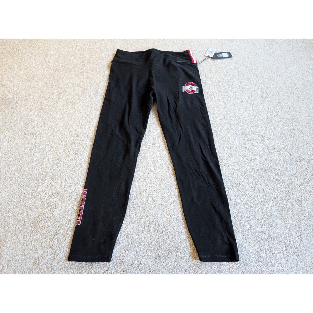 Women Ohio State Buckeyes Pro Standard Sweatpants Black Large NWT COSG70023-BLK